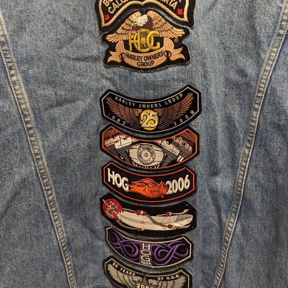 Vintage Levis Denim biker jacket - Picture 5 of 5